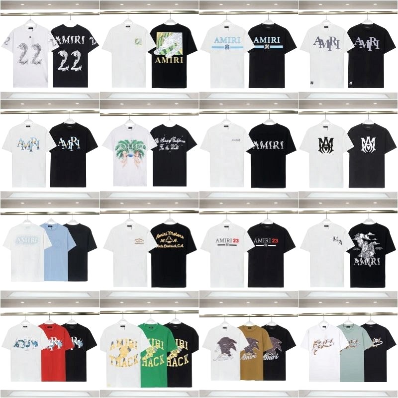 Amiri Letter-Print Logo T-Shirt Review: Verifying the Print Shade Behind 50-Plus Colour Codes
