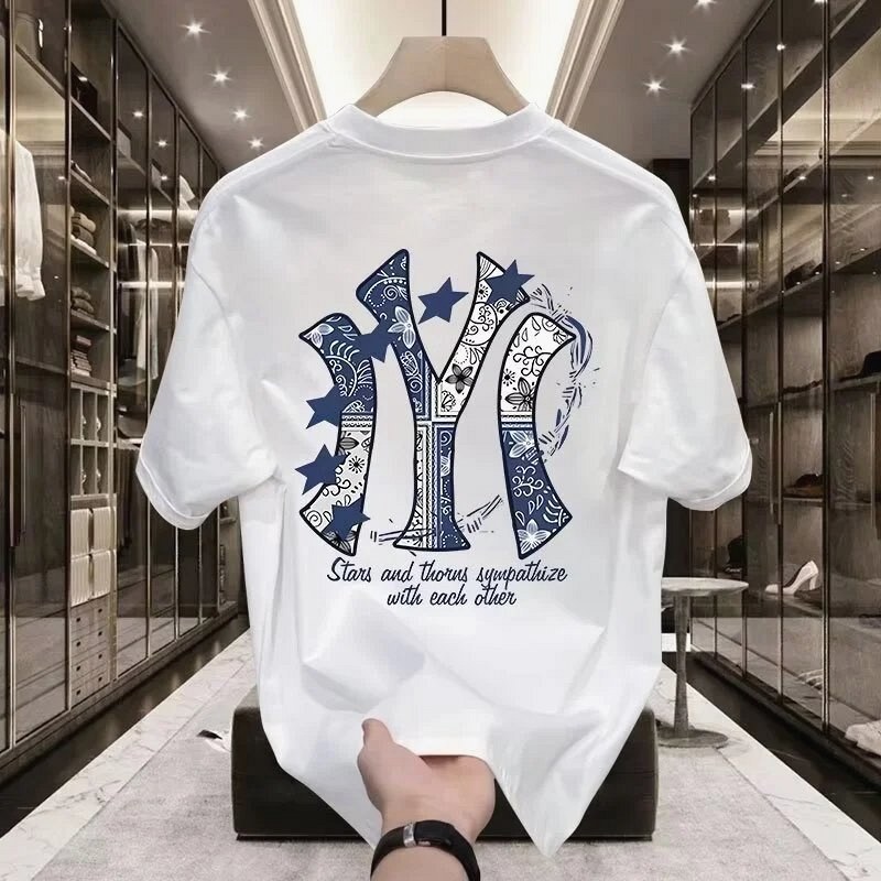 MLB Blue Printed Streetwear T-Shirt—Special Offer Review: The $3.73 Tee That Costs Less Than the Agent Fee