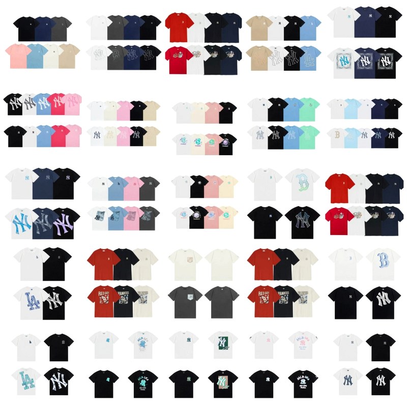 MLB Multi-Color T-Shirt Collection Review: 40+ Cotton Tees, Measured and Washed